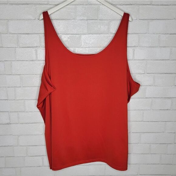 Maggie Barnes Tops - Maggie Barnes Red Adjustable Cami